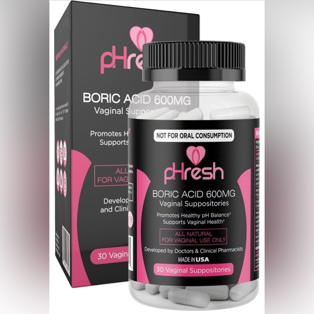 pHresh Boric Acid Suppository